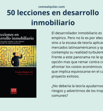 Lecciones sobre bienes raices y vivir de rentas