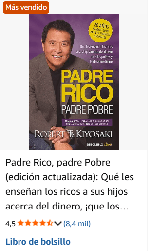 Qué les enseñan los ricos a sus hijos acerca del dinero, ¡que los pobres y la clase media no! Libro de bolsillo – 1 junio 2023 de Robert T. Kiyosaki (Autor), Alejandra Ramos Aragón (Traductor)