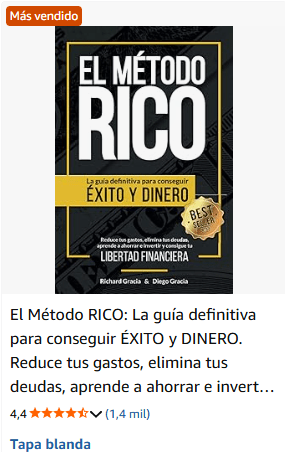 La guía definitiva para conseguir ÉXITO y DINERO. Reduce tus gastos, elimina tus deudas, aprende a ahorrar e invertir y alcanza tu LIBERTAD FINANCIERA. Tapa blanda – 29 junio 2020 de Richard Gracia (Autor), Diego Gracia (Autor)