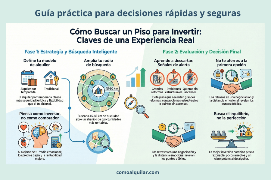 Invertir en un piso para alquilar por habitaciones