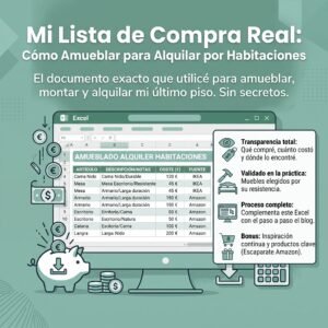 Descarga fichero excel con los muebles que he comprado, precios y enlaces a página de compra