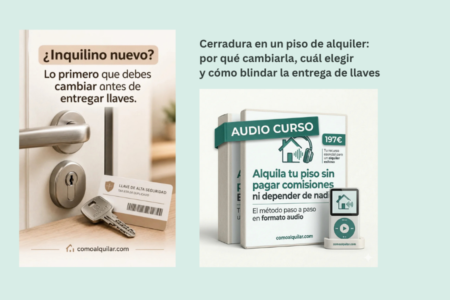 Inquilino nuevo, cambia las llaves